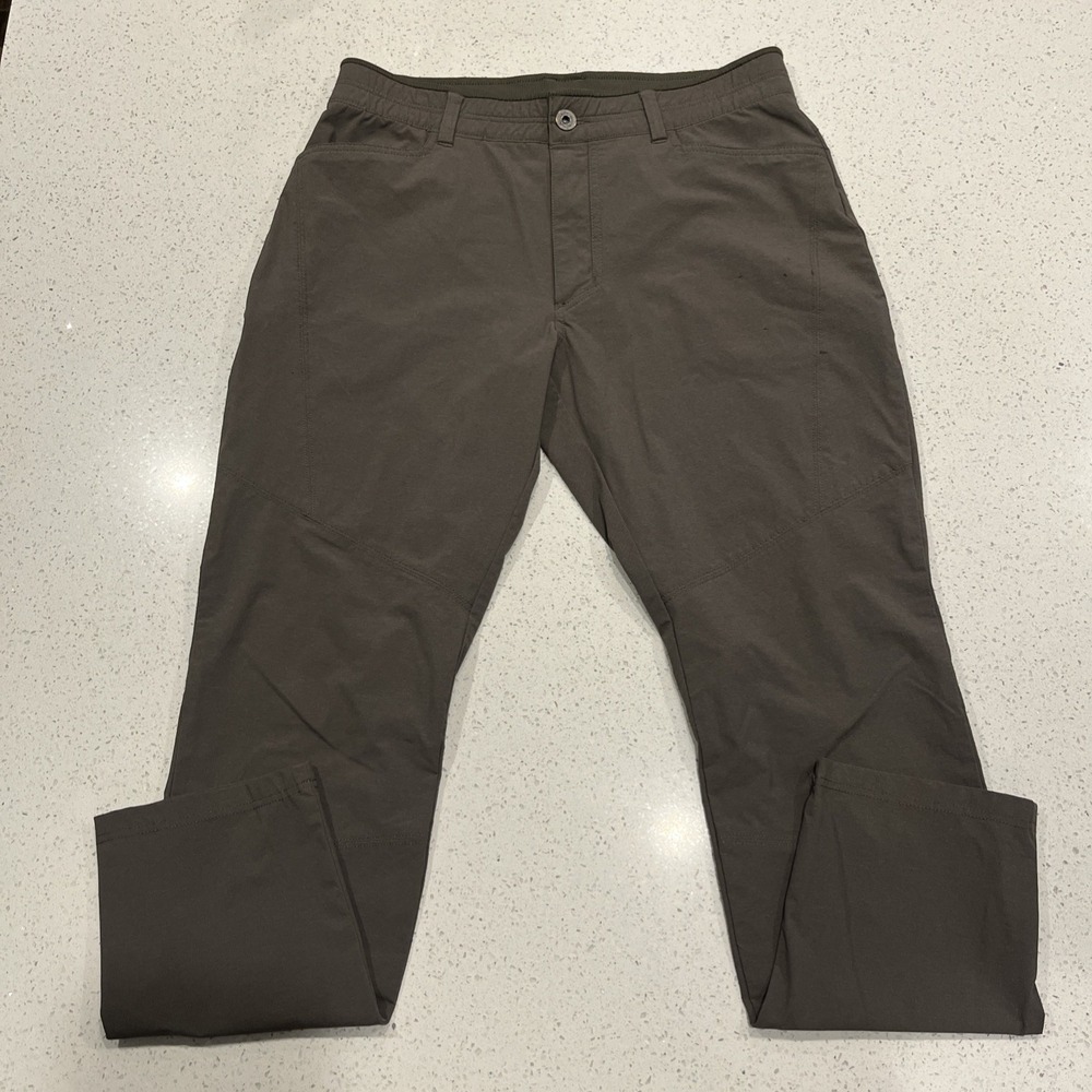 Kuhl Deceptr Pants Mens 34x32 Gray Softshell Hiking Stretch Outdoor Style 5161